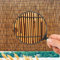 Bambus-Plattenrolle, umweltfreundlich, Wind- und Sichtschutz, Zaun für Balkon, 1,2 x 9,1 m, Bambus-Lamellen-Sichtschutz