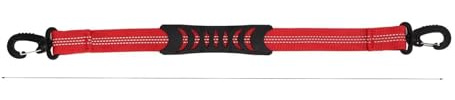 POENVFPO Laisse de Transport de Patins 3 Pièces, Sangle de Transport de Bottes de Ski, Ceintures de Suspension de Patinage à roulettes, Outil de Transport Professionnel (Rouge)
