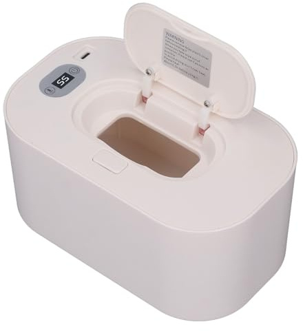 ZJchao Calentador de Toallitas para Bebés, Calentador de Toallitas USB, Dispensador de Toallitas Húmedas, Temperatura Constante, Gran Capacidad con Calefacción Inteligente y Precisa