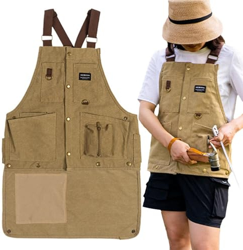 Generico Gilet fotografico - Gilet da esterno con tasche - Grembiule da