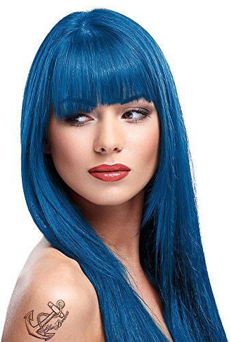 6 x La Riche Directions Semi-Permanent Hair Color 88ml Tubs - DENIM BLUE