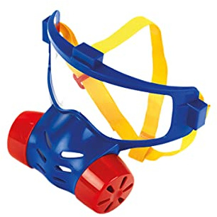 Theo Klein 8930 Fire Brigade Protective Mask I Impressive mask for role-playing games I Toys for children aged 3 and over