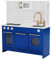 Teamson Kids Blau Kinderküche Spielküche Kinderspielküche Holzküche TD-12681B