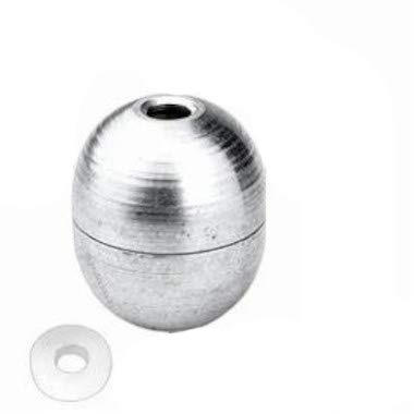 Shade Doctor of Maine Aluminum Screw Together Cord Condenser Ball for Shades & Blinds