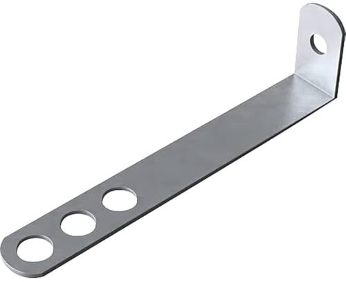 BPC Fixings Stainless Steel Safety End Frame Clamp 10-Piece Set, 150 mm Length