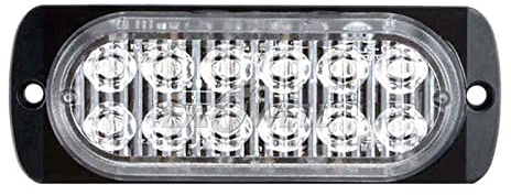 Luces traseras 12LED Off-Road Car Trailer Trucks Seguridad Trabajo Urgente Lámpara De Luz Blanca Antiniebla DC 12V 36W LED Luz Urgente Disipación De Calor Rápida