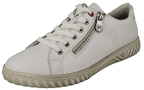 Rieker Damen Sneaker N0900-81 weiß Gr. 40