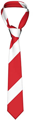 Schlips Peru-Flagge, Peruanische Coolness, Krawattenschal Mikrofaser Männer Krawatten Klassisch Tie Für Party Herren Büro