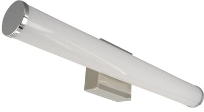 LED badrumslampa vägg IP44 60 cm bred krom vit neutral vit ljus 4100 K 1720 lm spegel ljus vägglampa badrumsspegel ljus