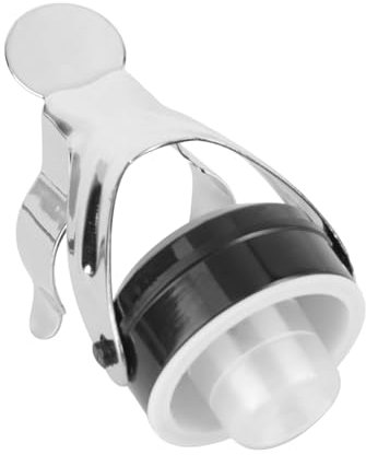 Alipis Stainless Steel Bottle Stopper for Wine and Sparkling Bottles - Reusable Vacuum Seal Plug for Cava - Leak Proof Freshness Preserver