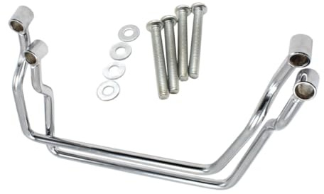 Gogogmee Staffe Supporto Borse Laterali per Moto Montaggio Robusto e Durevole per Fissaggio Borse da Sella Accessori Moto per Uso Prolungato e Installazione Facile