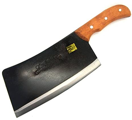 Starlet24 Fangshi mannaia da macellaio cinese tradizionale da 35 cm coltello da cucina, accetta per macellaio
