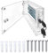Thermostat Guard, Thermostat-Schutzabdeckung Thermostatschutz mit Schlüssel Universelles Acryl Thermostat Schutz für Thermostat an der Wand, für Klimaanlagen in Restaurants, Schulen (1 Stück)