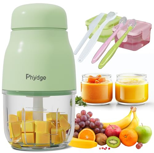 Phydge - Babymatblandare, matberedare, frukt, grönsaker och kött