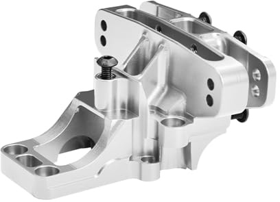 Aluminum 7075-T6 Alloy Front Brake Calipers (Left & Right) for Traxxas 1/6 FUNCO PRO Scale 2WD Sand CAR 8S-109076-4 Upgrades - Silver
