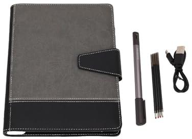 Mtlavishness Smart Digital Pen Notebook Set Sync Smart Notebook mit 64 Seiten Bluetooth 5.0 Smartpen Schreibset für Geschäftstreffen 800 Seiten Offline-Speicherung App-fähige