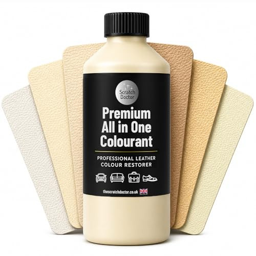 Crema per la pelle, ripara la vernice per divani, mobili, sedili auto, borse, scarpe, colorante autosigillante per pelle tutto in uno (lino, 100 ml)