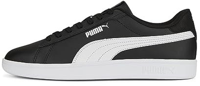Puma Smash 3.0 L Unisex Sneaker , Puma Black Puma White, 37 EU
