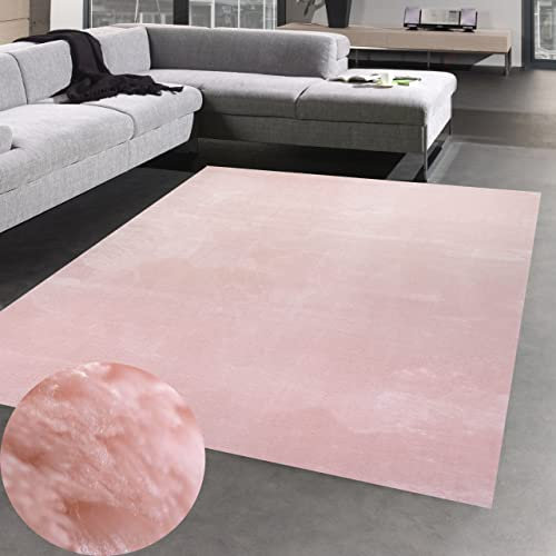 CARPETIA Tappeto Shaggy Tappeto shaggy Tappeto shaggy Flokati in rosa, 120x170 cm