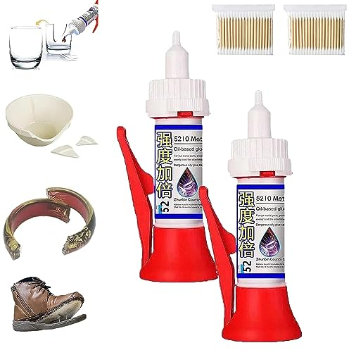 POCHY Leistungsstarker Multi-Material-Reparaturkleber, Superkleber mit extra Stärke (2 Pcs)