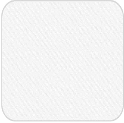 E Sports Clear Tempered Glass Mouse Mat - Non-Slip Hard, Professional Gaming Mouse Pad For Home Desk Accessories