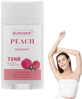KUIRUNRX® Crema Deodorante Antitraspirante, Deodorante Antiperspirante 72h, Riduce l'odore ascellare, 75g