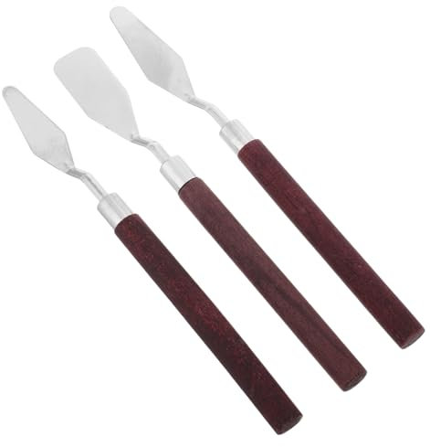 Artibetter 3stücke Teiliges Set Von Malmessern Für Öl Und Acrylmalerei Vielseitige Und Mischwerkzeuge Für Künstler Und Hobbyisten Für Texturierung Und