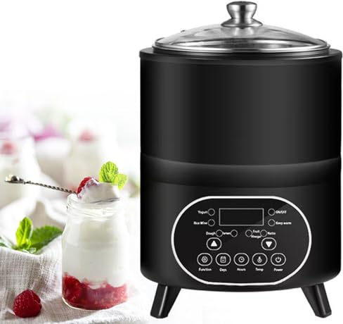HNBYLMM Commercial Yogurt Maker Yogurt Fermentation Machine 400W Automatic Yoghurt Maker Machine with Time and Temperature Control Probiotic Yogurt Maker for Yogurt Cheese Natto,12L