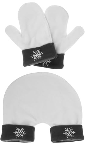 LIFKOME Guantes de forro polar de doble capa para diseño de mano, suaves y cálidos, guantes de pareja para sostener las manos, guantes de invierno para viajes al aire libre, San Valentín