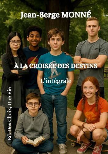 À LA CROISÉE DES DESTINS: L'intégrale - roman ado - saga familiale: Roman adolescent captivant • Saga familiale sur l’amour, l’amitié et les choix de vie • Livre ado fille et ado garçon