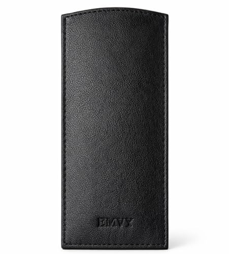 Slim Soft Leather Glasses case by Love Emvy- Slip in Sleeve