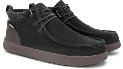 WALK IN PITAS | BAIKAL | Stivali casual da uomo | Stivaletti in pelle| Scarpa urbani | Mocassini | Nautiche invernali | Sneakers Casual | Calzatura Senza lacci | Calzature Walkinpitas | Topo | 43