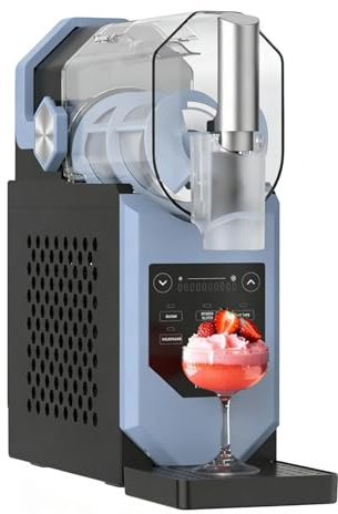 Slushie Machine Med Touch Control, Frozen Drink Maker För Smoothies Margaritas Milkshakes Frappes, Professionell Mjukglassmaskin