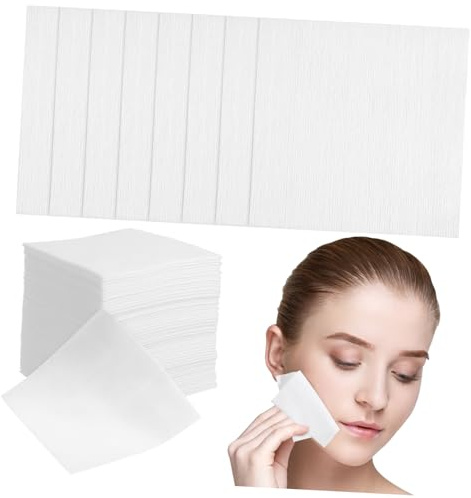 PATKAW Gesichtsreinigungspads Abschminktücher 400 Stück Einweg Vliesstoff Reinigungspads für Frauen und Make Up Entfernung
