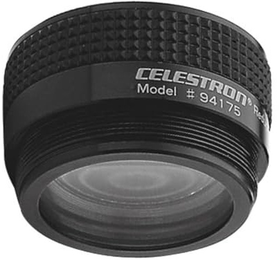 Celestron 94175 Riduttore focale e correttore di immagini, riduce lunghezza focale e rapporto 37%–f/10 a f/6,3–Ideale per osservare il cielo profondo e astrofotografia con telescopi Schmidt-Cassegrain