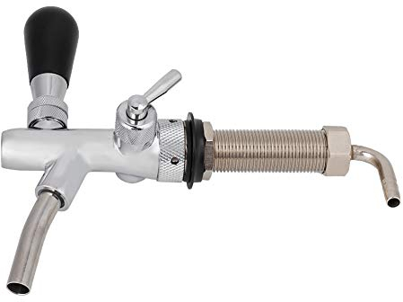nobrands Beer Tap, Adjustable Beer Faucet Flow Control Faucet with 4inch Shank Tap Kit