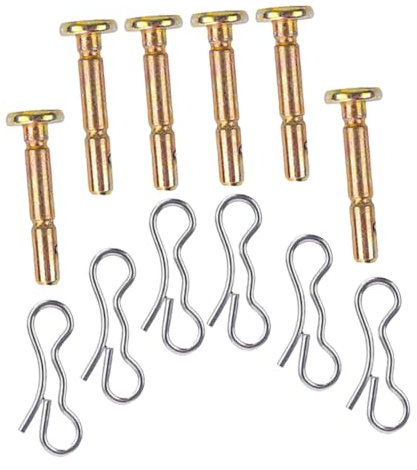 KONTONTY Accesorios para Quitanieves Pasadores De Corte y Piezas Metálicas Duraderos Ligeros y Fáciles De Usar