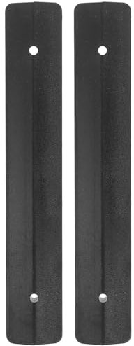 Abaodam 2 Stück Verbindungsstück aus Lochblech Pegboard Hanging Tools Peg Board Tool Hanger Garagenzubehör Peg Lock Pegboard Organizer Regalhaken Plastik Black