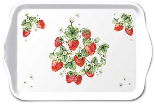 Mini Plateau en mélamine - Fraises Délicieuses