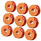 WUPEDI 9er-Pack Fadenspulen-Ersatz for Worx Rasentrimmer WG150E WG154E WG155E WG157E WG160E WG163E WG166E WG167E WG169E for Mac Allister MGTP18Li Rasentrimmer 1,5 mm 1 x 2,5 m Rasenmäherspule