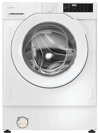 Candy Pro-Wash 400 BC449M4D8J-S Einbauwaschmaschine, 9 kg, 1400 U/min, digitales Display, WLAN-Konnektivität, 16 Zyklen, Inverter-Motor, 24-Stunden-Startvorwahlfunktion, Kindersicherung, KG-Detektor