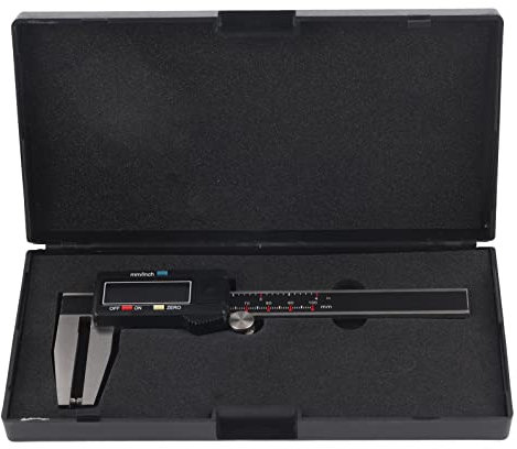 Electronic Vernier Caliper, Digital Brake Disc Caliper Electronic Display Vernier Pointed Ruler Measuring Tool