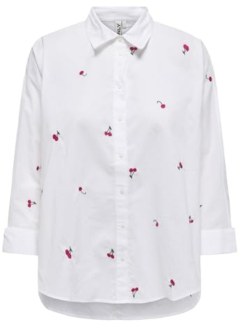 ONLY Chemisier New Lina Grace Bright White Heart XL