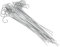 30PCS Schiefer Pflanzschilder, Pflanzenschilder, Metall Pflanzenetiketten mit Edelstahlstab Leicht Einsetzbar für Blumenarten Sträucher Gemüse Zum Organisieren