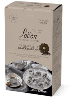 Biscotti Canestrello BlackHabana Monodose Loison, 200 Monoporzioni