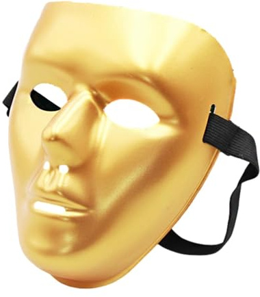 Halloween-mask, snygg karneval mask ansiktsmask - återanvändbar huvudbonad med elastiskt band för kvinnor barn rollspel kostym fest karneval