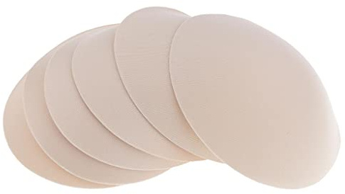 Sharplace Paires de Coussinets Rondes Amovibles pour Soutien-Gorge Bra Pads Coussin Sportif de Femme
