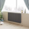 Horizontal Radiator Oval Column Designer Central Heating Rad 600x1003mm Double Anthracite