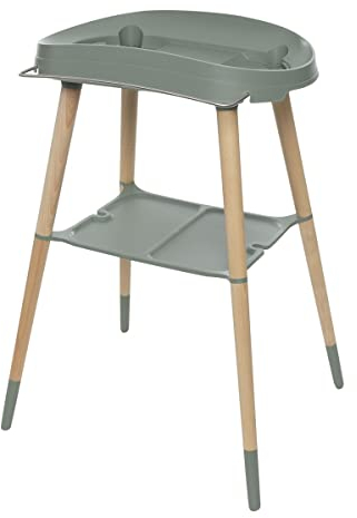 Bebe-Jou Badewannenständer Sense Breeze Green mit schönen Holzbeinen | 421730