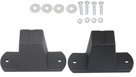 Ronyme Support latéral inférieur de Bagage, Pieds de Valise, Coussinet de Pied de Remplacement Premium, Support de Goujon inférieur de Bagage pour Toutes Les